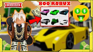 ZENGİN ARABALARINI SATIN ALDIM! 🤩 (ROBLOX Brookhaven🏡RP)