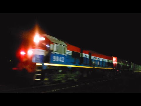 [4K] Tren cargado de NCA con destino a Rosario pasando por Marcos Juárez!!!!!!