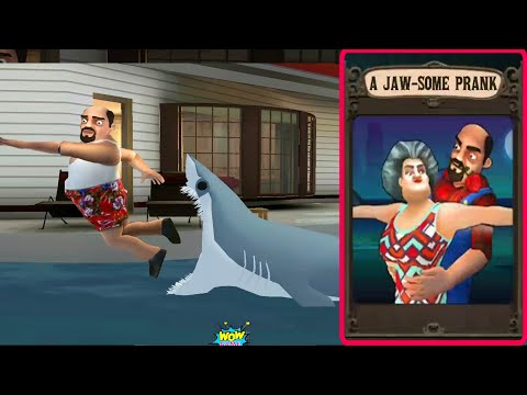 Scary Stranger 3D - A Jaw some prank New update level prank