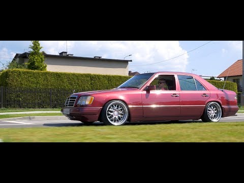 Mercedes W124 - Born to be stanced [4K]