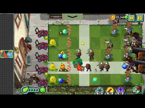 Plants vs Zombies 2 gameplay - Piñata Party - 31/05/2021