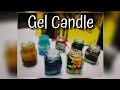 Gel Candle Making || Diwali Special || Old glass bottle recycling || Dishani De