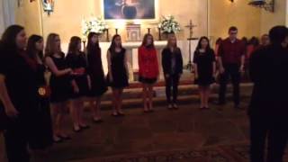 Clear Creek High School Chamber Singers - "Hope, Faith, Life, Love" by Eric Whitacre