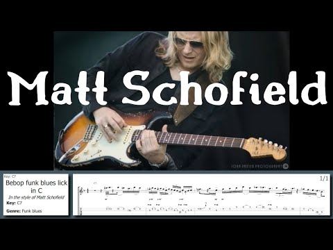 Can you play these KILLER Matt Schofield II-V-I licks?