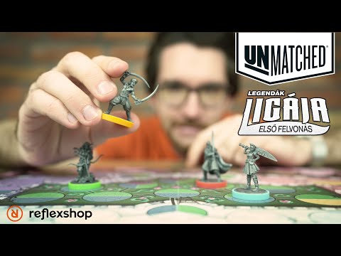 Unmatched: Legendák Ligája - Első felvonás  UNBOXING - reflexshop
