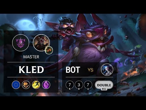 Kled Bot vs Jinx - EUW Master Patch 9.21