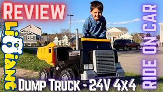 LIGIANT Ride On Dump Truck 24V OP60 4x4 -  Review with Anthony