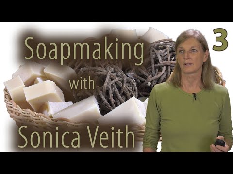 Sonica Veith - Charcoal Soap - Soapmaking Part 3