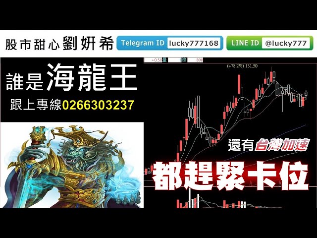 0426廣播題目【股市甜心　劉&#23032;希】金融大牛都飛天，台灣加速續創高，趕緊卡位海龍王