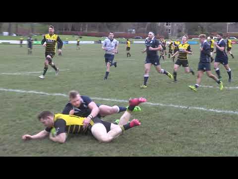 RUGBY MATCH: MELROSE v SELKIRK - BOOKER BORDER LEAGUE - 23.12.17   - ALL THE TRIES