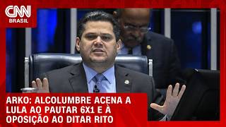 Vídeo: Alcolumbre acena a Lula ao pautar 6x1 e à oposição ao ditar rito, diz Arko | WW