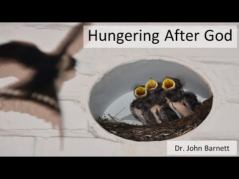 LOOKING & LONGING FOR CHRIST'S RETURN IS--Hungering After God