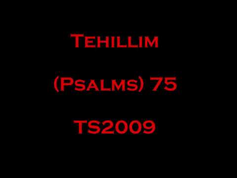 75 Tehillim (Psalms) - Read Along