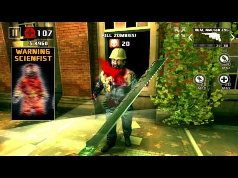 Dead Trigger 2: Update 1.0 - Z HUNTER MACHETES MK10 - Gameplay HD