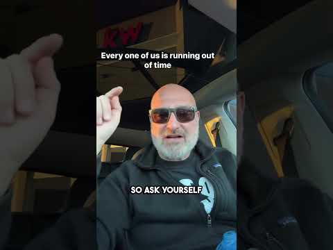 You don't get these days back — make today count