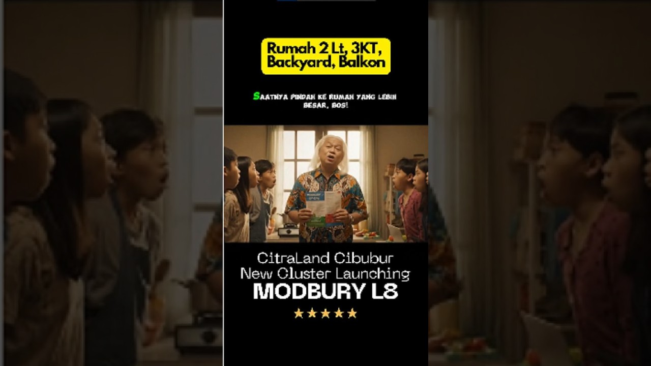 Upgrade Rumah, Upgrade Hidup! Tipe MODBURY L8 CitraLand Cibubur.  #rumahpilihan  #citralandcibubur