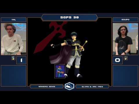 S@PS 38 Melee Singles - TRL (Falco/Falcon) vs Soupo (Marth) - Winners Semis