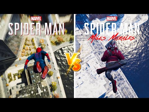 Marvel's Spider-Man Remastered vs Miles Morales 🕸 - Comparison (PC)