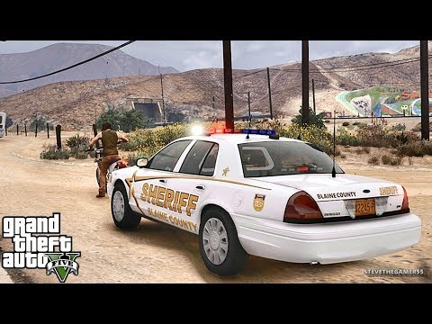 GTA 5 MODS LSPDFR 855 - SHERIFF PATROL!!! (GTA 5 REAL LIFE PC MOD)