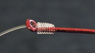 Рыболовный узел snelling a hook