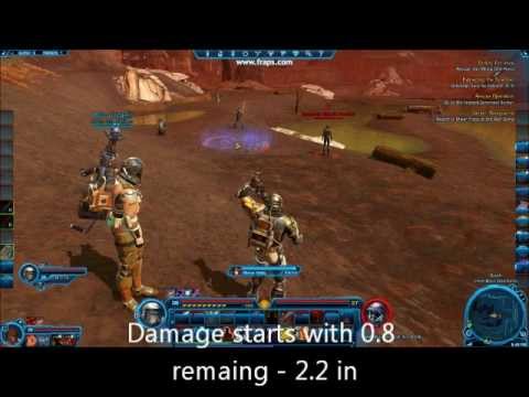 Proof of the delay for Trooper Mortar Volley VS Death From Above