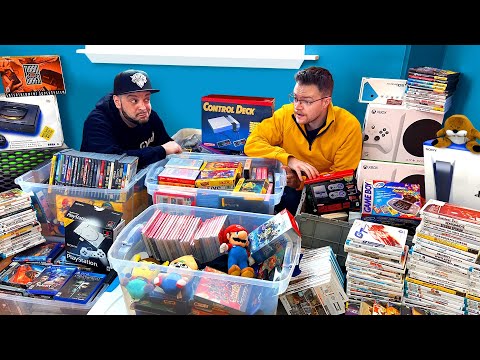 Buying a $40,000 Video Game Collection