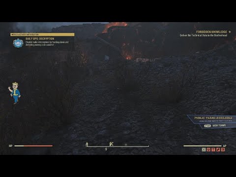 Fallout 76 Sludge Lung Challenge Work Around
