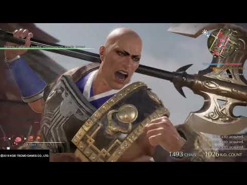 DYNASTY WARRIORS 9 - Dian Wei Gameplay