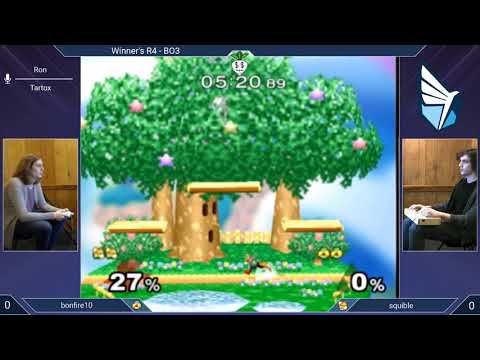 MMOM185 SSBM - bonfire10 (Sheik) vs. squible (Fox) - Melee WQF