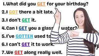 How to Use "GET" in English – One of the Most Common & Important Verbs!