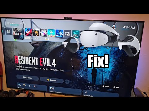 PSVR2 - Resident Evil 4 Not Working! (Try This Simple Fix)