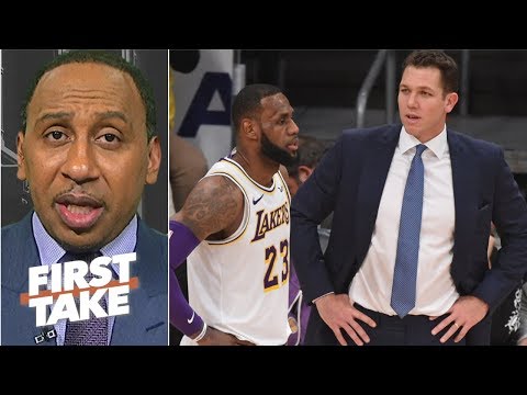 LeBron needs a coach he believes in, and it’s not Luke Walton – Stephen A. | First Take Video