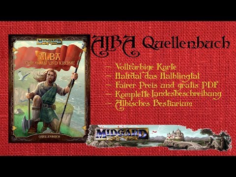 MIDGARD 5: Alba - Für Clan und Krone. Stadtkarten, Halfdal Bestiarium uvm.