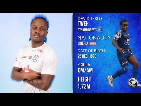 David Teklo Tweh ● Dynamo Brest ● CM/AM ● Highlights