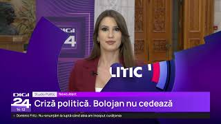 Studio politic. PSD decide, astăzi, dacă îi retrage sprijinul lui Bolojan