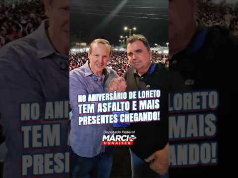 Eu disse que voltava no dia do aniversário de Loreto com presentes! 🎉