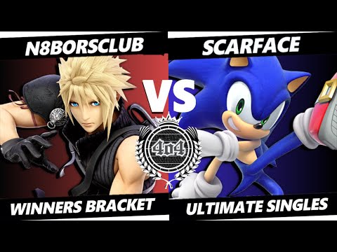 4o4 Smash Night 78 - EVC| N8borsclub (Cloud, Luigi) vs DC| Scarface (Sonic) - Winners Round 3