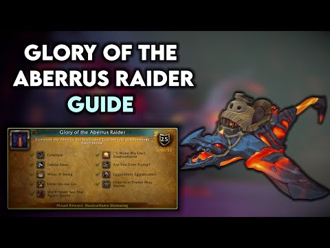 Glory of the Aberrus Raider Full Guide