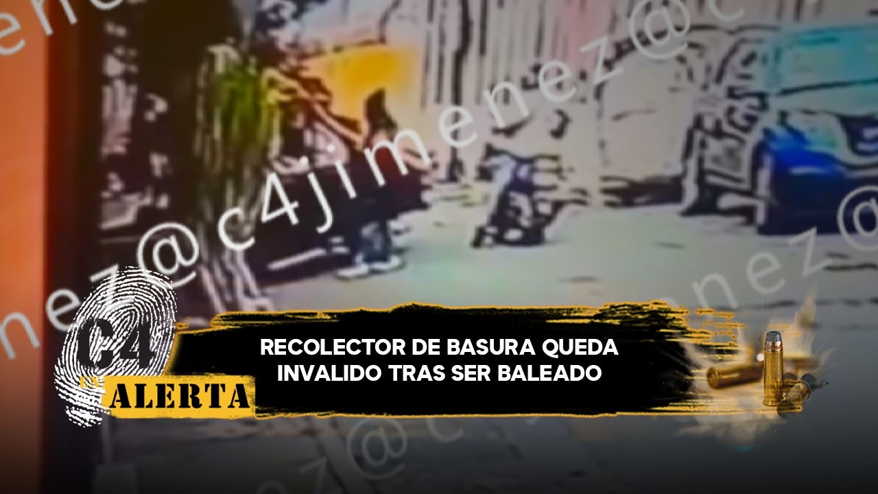 Recolector de cartón es baleado al interior de su camión en Iztapalapa; quedó en silla de ruedas