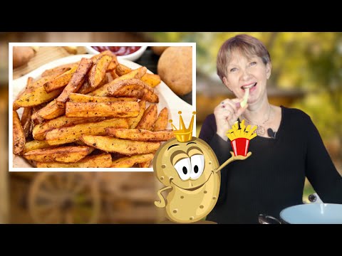 FRITES AU FOUR 0% DE GRAISSE (70 KCAL) RECETTE LIGHT - LA CUISINE DE FRANCINE