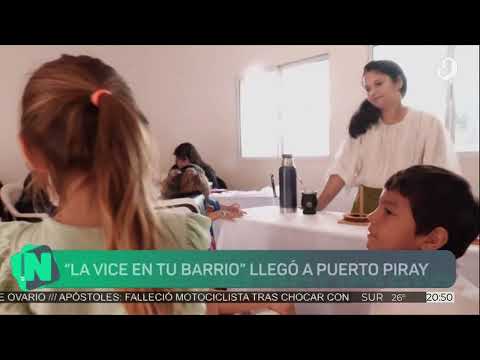 #ELNOTICIERO: la "Vice en tu barrio" llegó a Puerto Piray