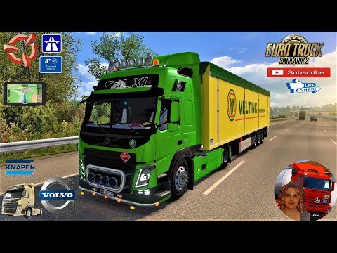 Euro Truck Simulator 2 (1.35) Volvo FM fix v1.8 by Galimin Knaper K100 by Kast + DLc's & Mods