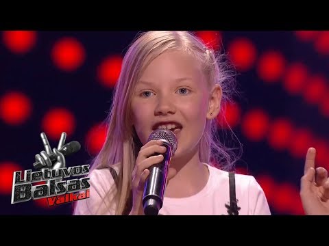 Viltė Kirstukaitė - The Lazy song | Aklosios perklausos | Lietuvos Balsas. Vaikai S01