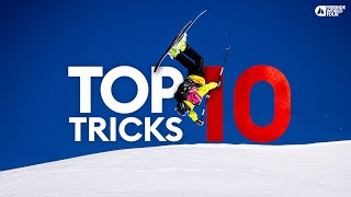Top 10 Tricks of the Freeride World Tour 2022