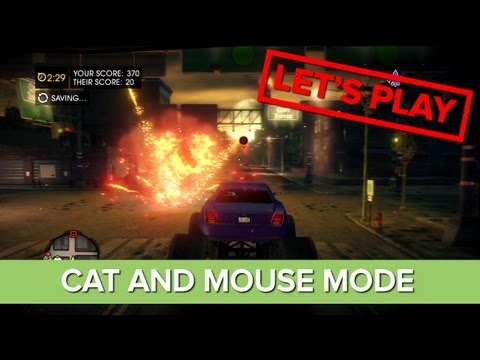 Saints Row 4 - Co-op Gameplay - Cat and Mouse Mode