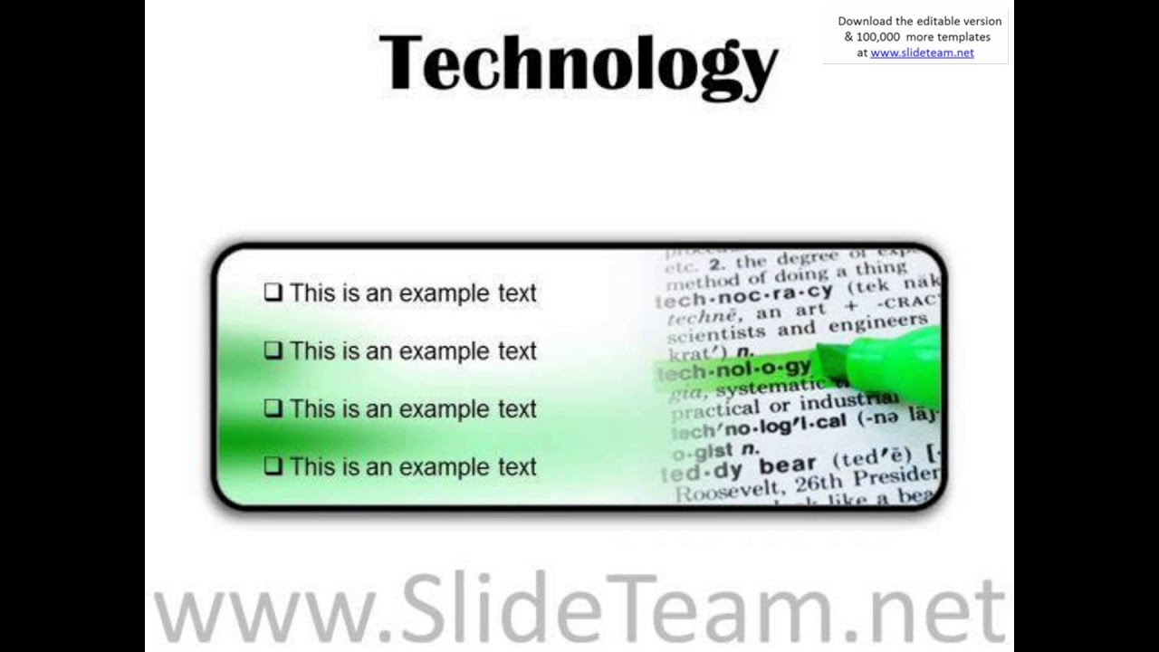 technology industrial powerpoint presentation slides r presentation infographics slides