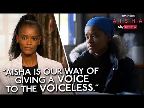 Thumbnail of the video: Aisha | Exclusive Interview: Letitia Wright and Frank Berry