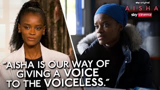 Aisha | Exclusive Interview: Letitia Wright and Frank Berry