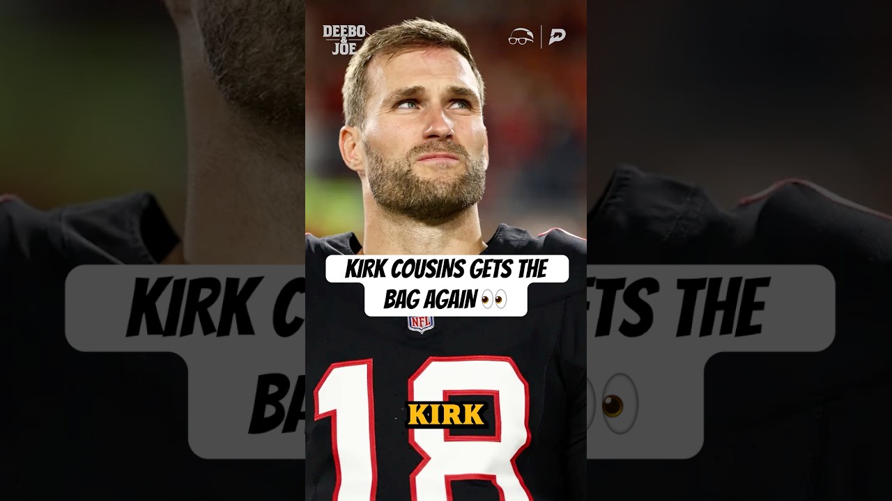 Kirk Cousins gets paid AGAIN…He can’t keep getting away with this!!! 😅 #DeeboAndJoe #NFL