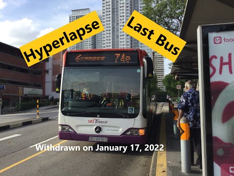 [Last Bus Hyperlapse] SBST Bus Service 74e [SBS6773P]: Buona Vista Ter → Hougang Ctrl Int